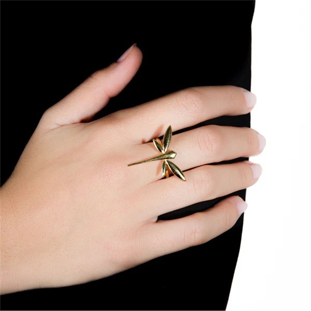 Small dragonfly ring-ANAPSARA-Verso