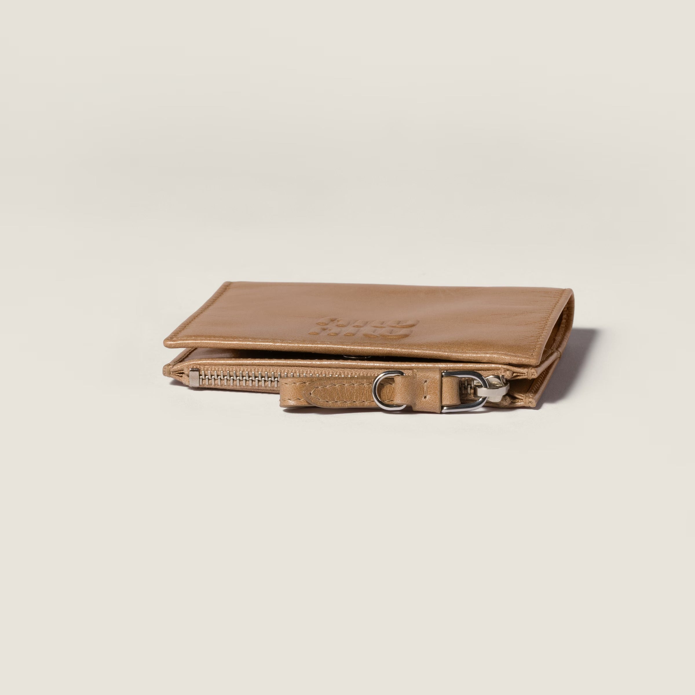 Small leather wallet-MIU MIU-Verso