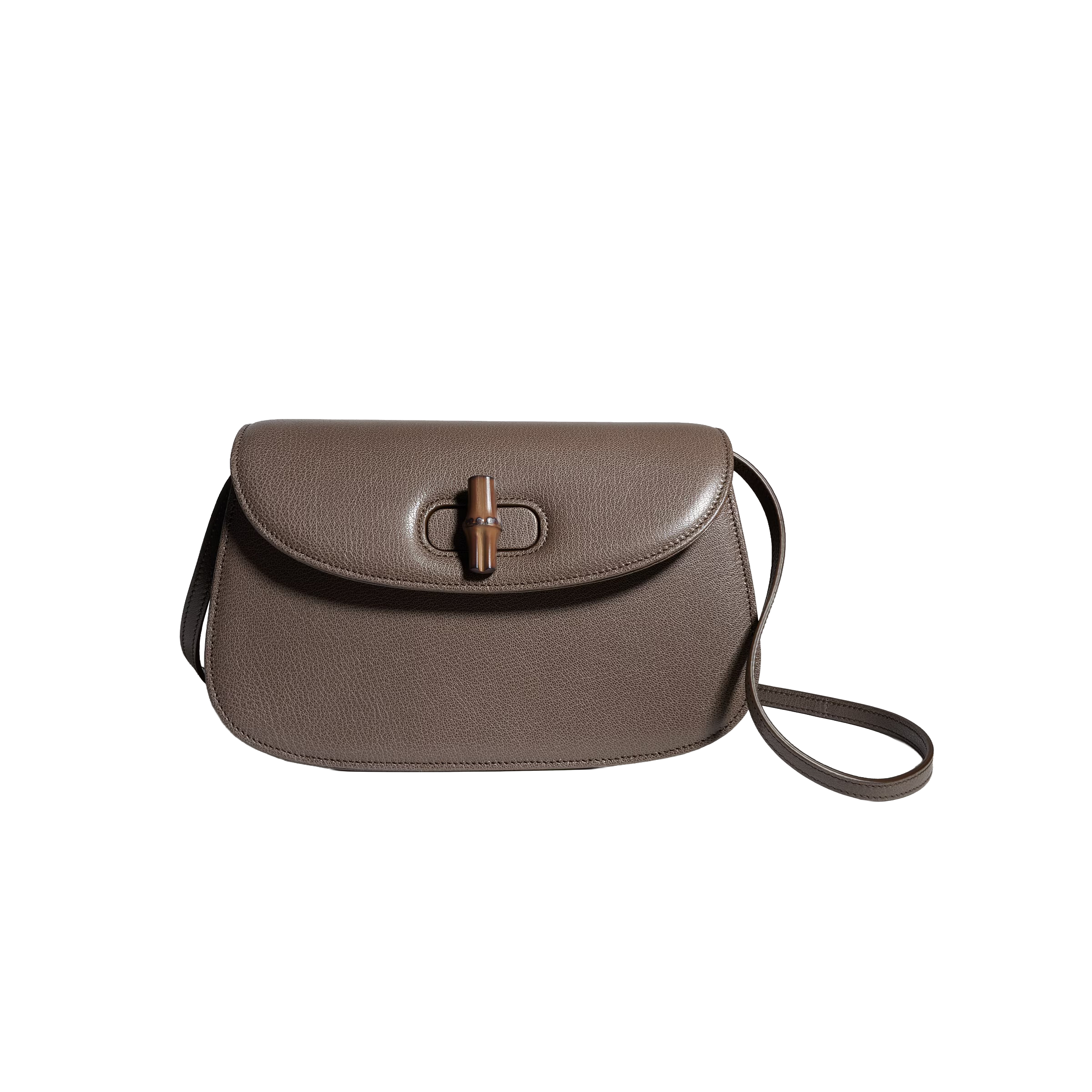 Small shoulder bag with bamboo-GUCCI-Verso