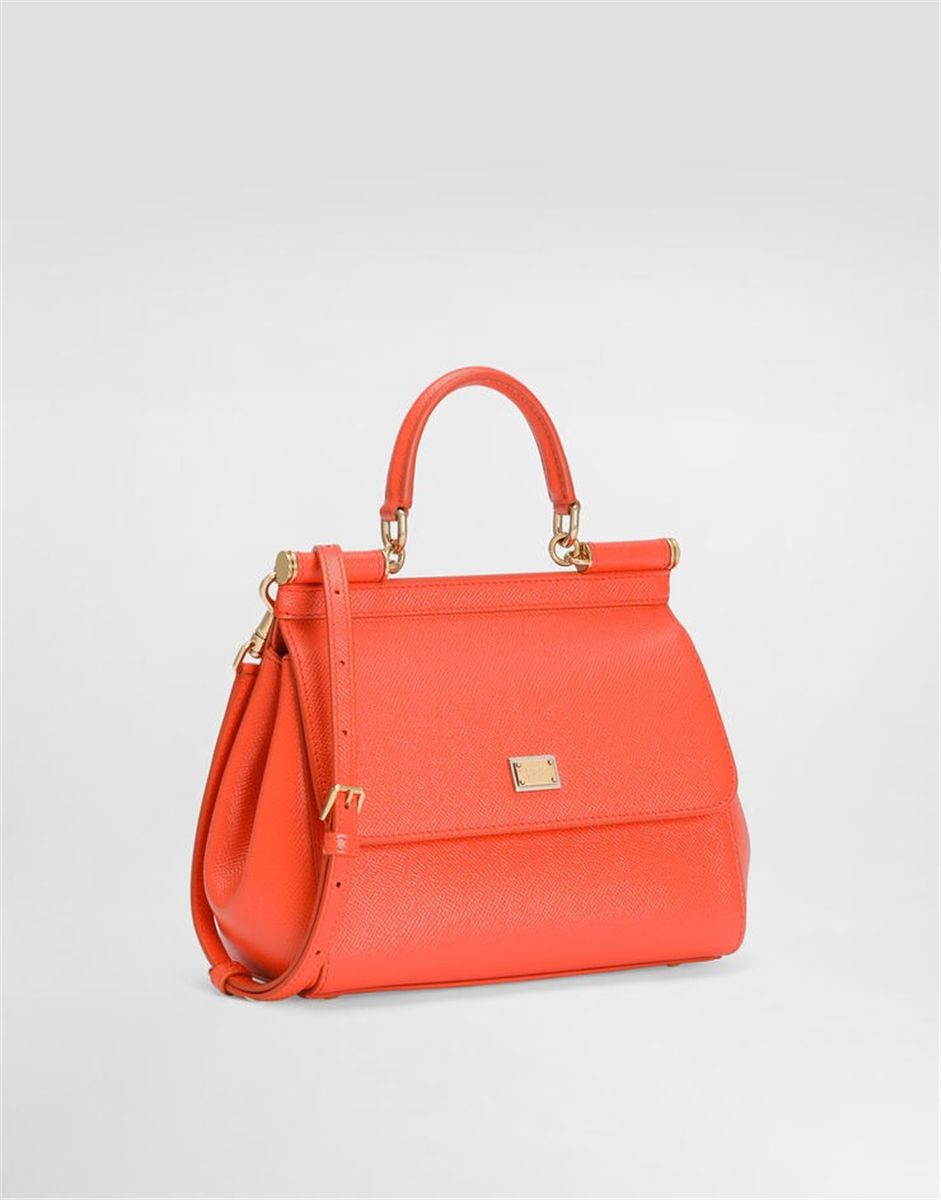 Small sicily handbag in calfskin-DOLCE&GABBANA-Verso