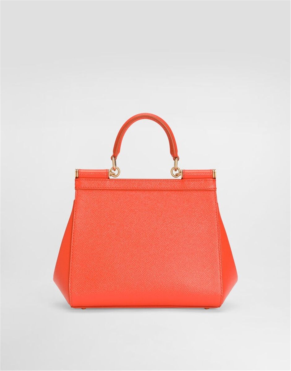 Small sicily handbag in calfskin-DOLCE&GABBANA-Verso