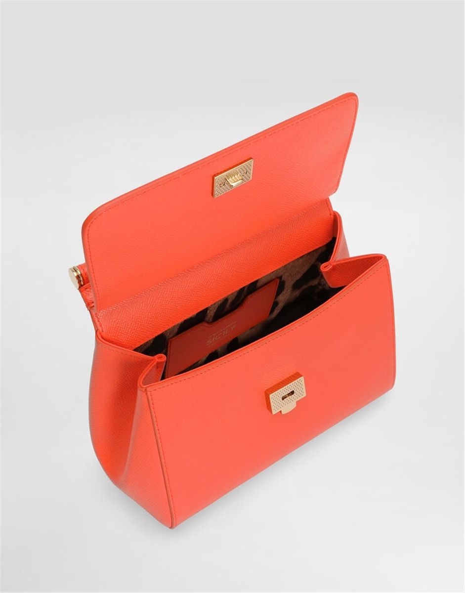 Small sicily handbag in calfskin-DOLCE&GABBANA-Verso