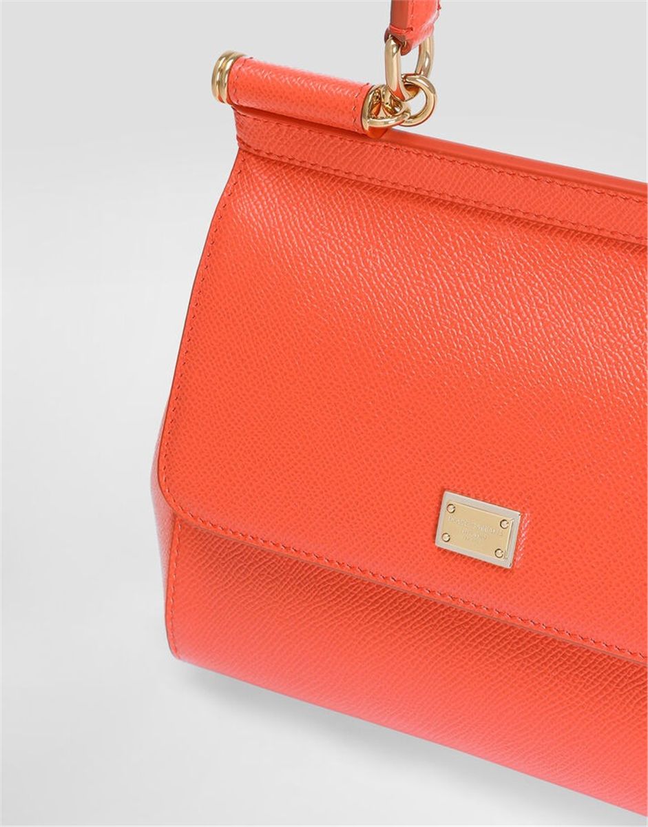 Small sicily handbag in calfskin-DOLCE&GABBANA-Verso