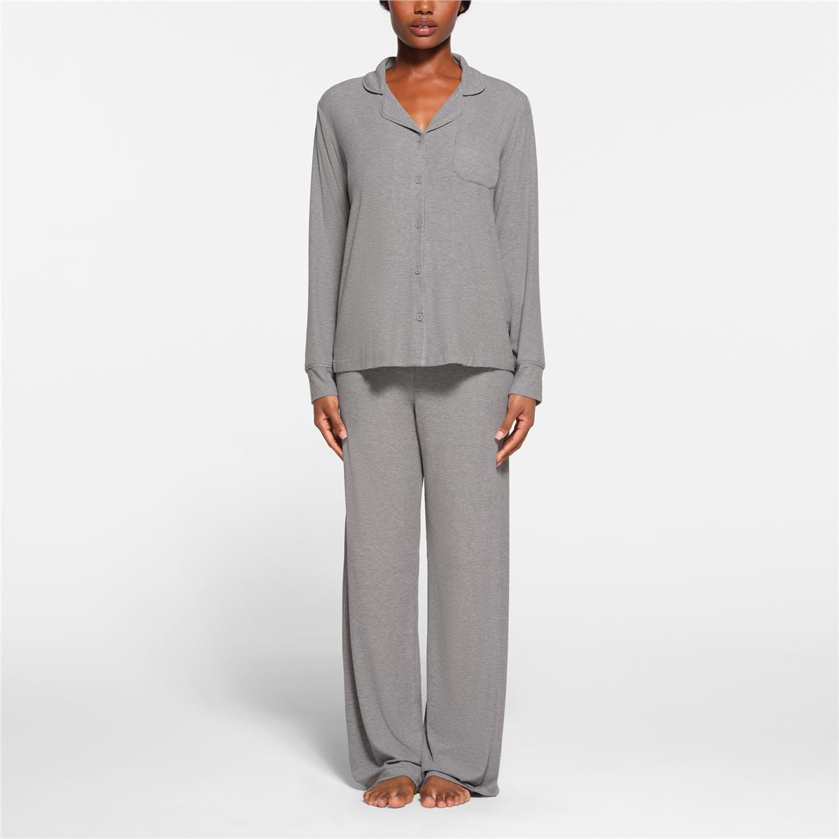 Soft Lounge Rib Sleep Set-SKIMS-Verso