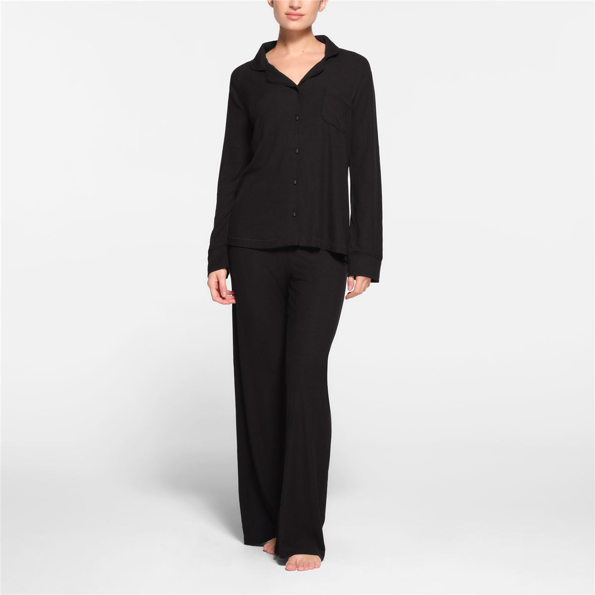 Soft Lounge Rib Sleep Set-SKIMS-Verso