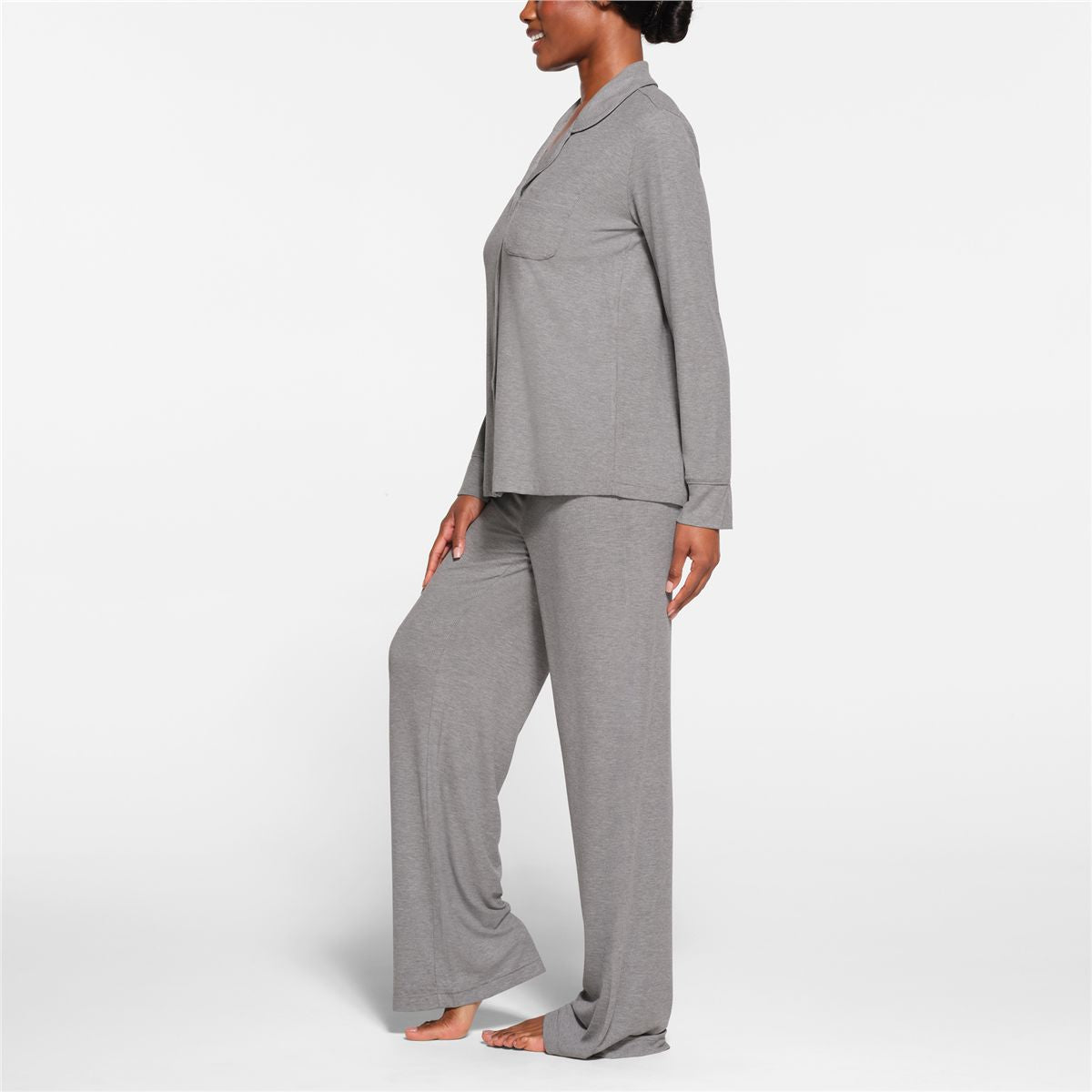 Soft Lounge Rib Sleep Set-SKIMS-Verso