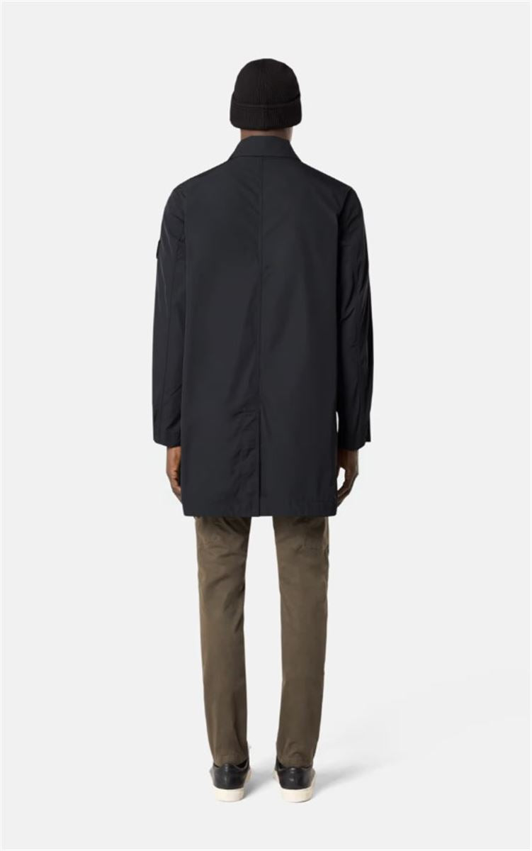 SOFT TRENCH COAT WITH ANTI-DROP-STONE ISLAND-Verso