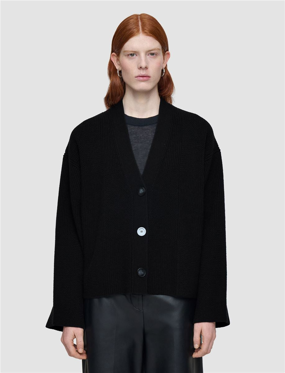 SOFT WOOL CARDIGAN-JOSEPH-Verso