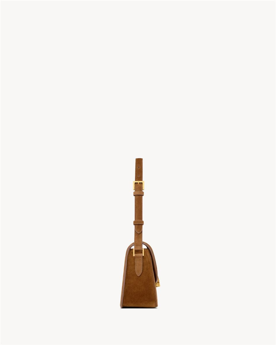 solferino medium in suede-SAINT LAURENT-Verso
