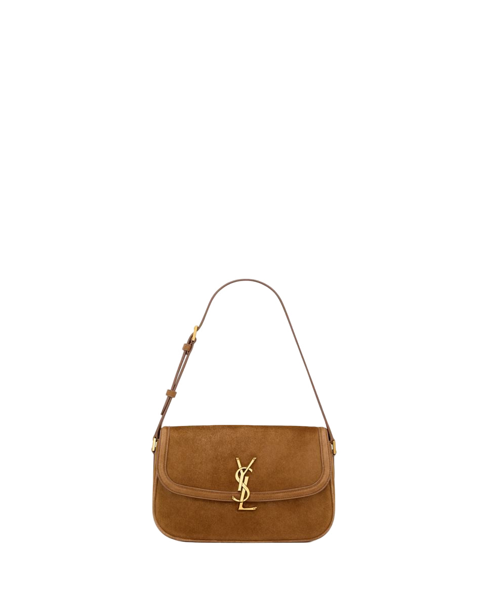solferino medium in suede-SAINT LAURENT-Verso