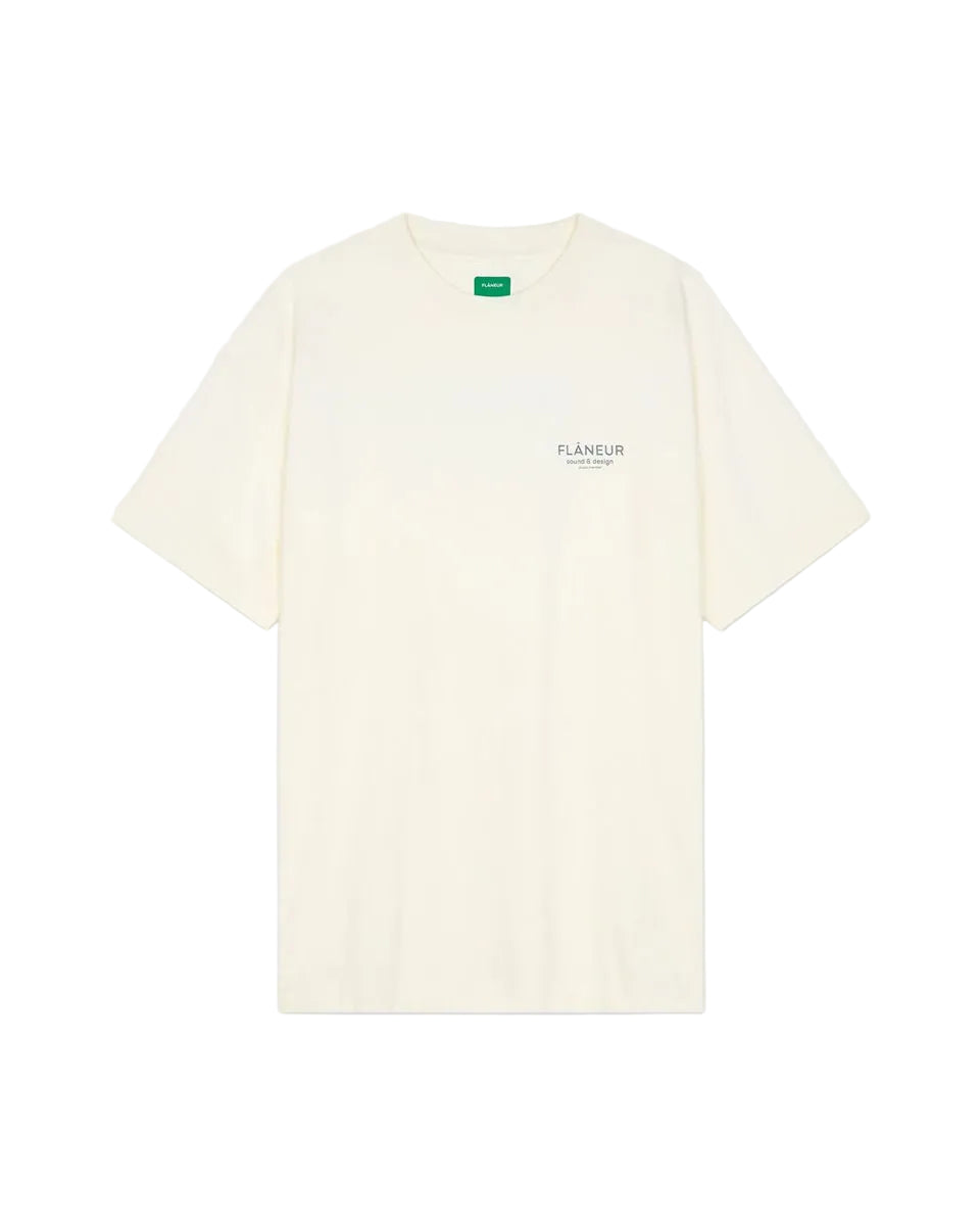 Sound & design studio member t-shirt-FLÂNEUR-Verso