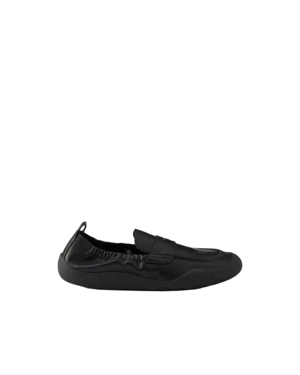 Speedrock leather loafers-PRADA-309857-6-Verso