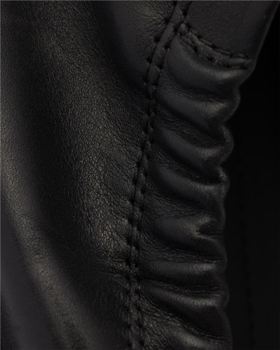 Speedrock leather loafers-PRADA-Verso