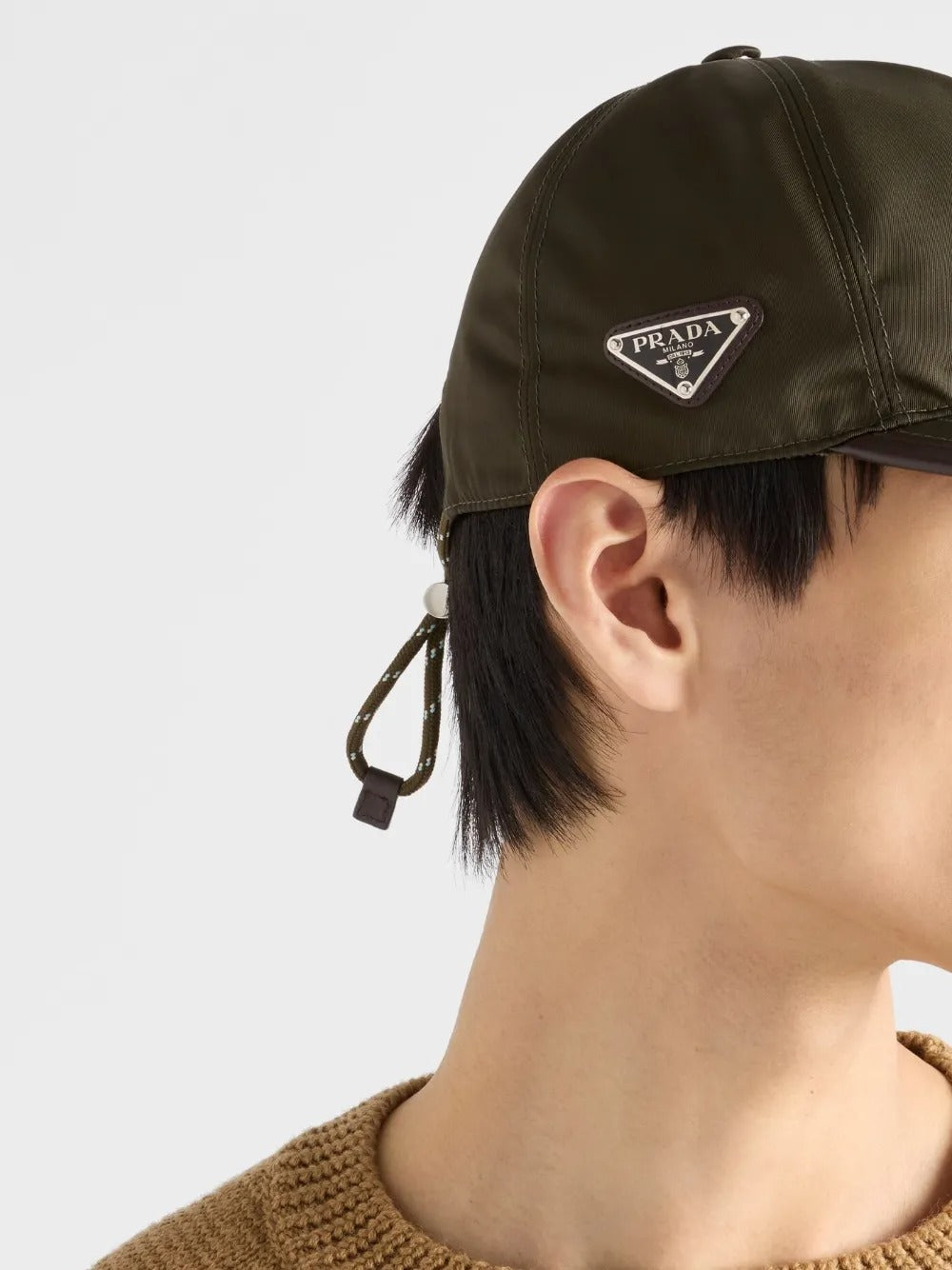 Speedrock Re-nylon Baseball Cap-PRADA-Verso