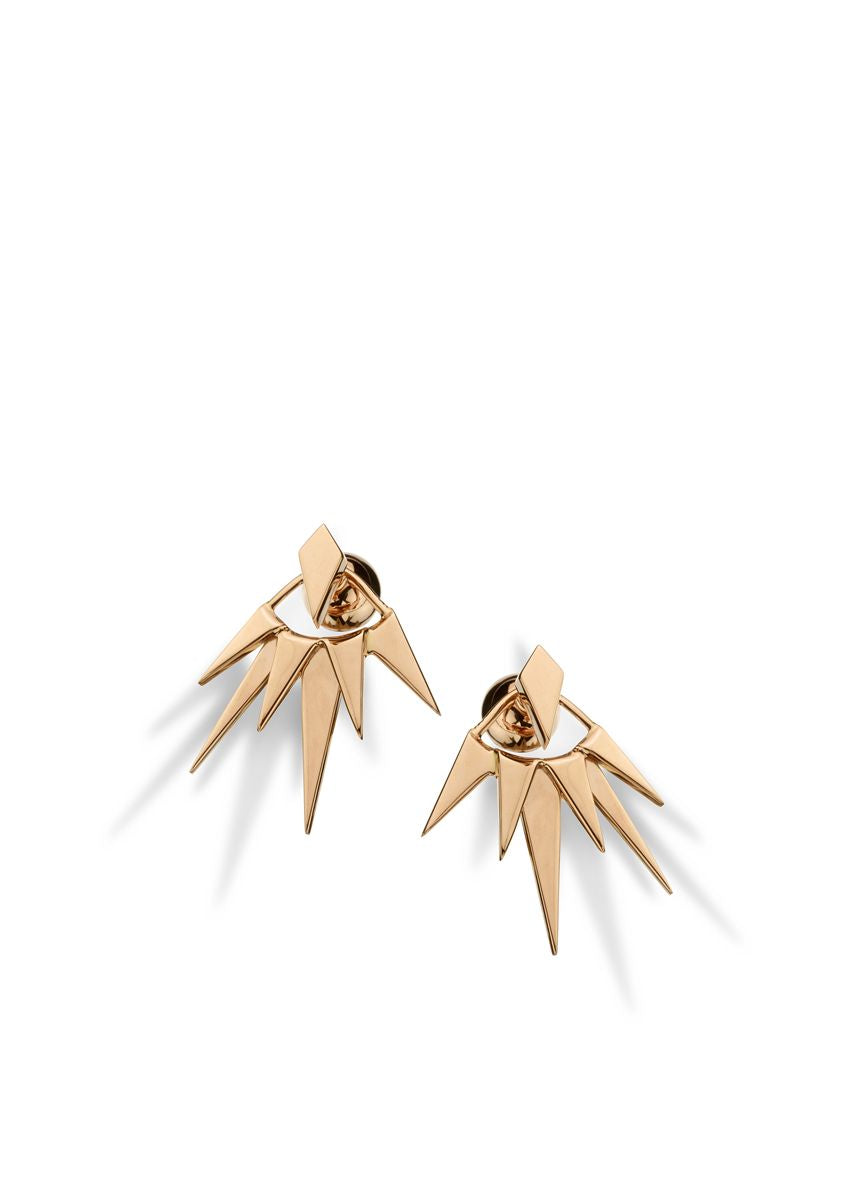 Spiky earrings-ANAPSARA-Verso
