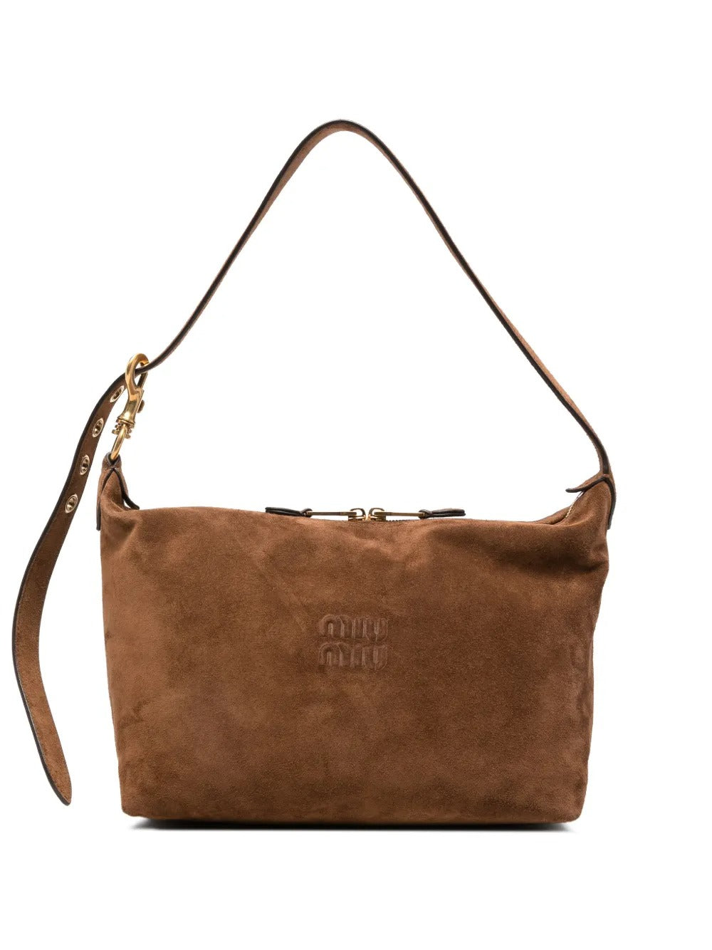 Spirit suede shoulder bag-MIU MIU-309791-TU-Verso