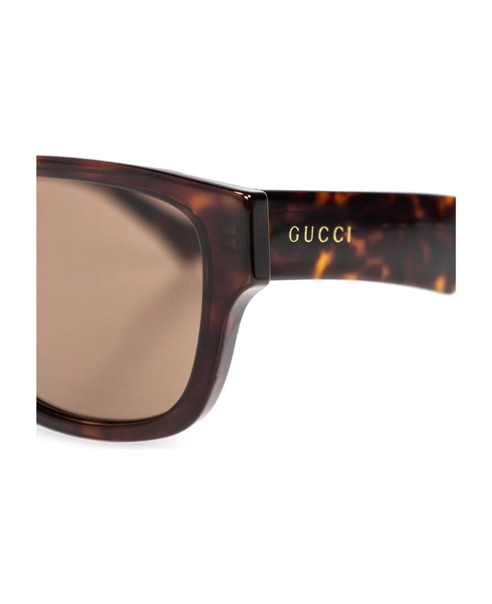Eyewear square-frame sunglasses-GUCCI-Verso