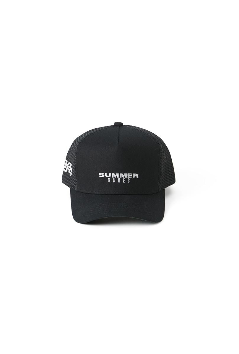 stack logo trucker cap-SUMMER GAMES-Verso