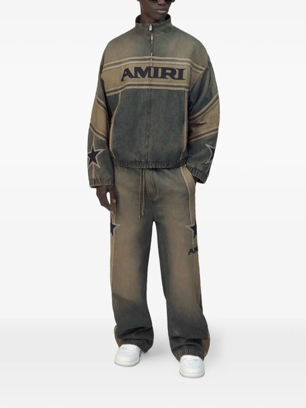 Star-detail jeans-AMIRI-Verso