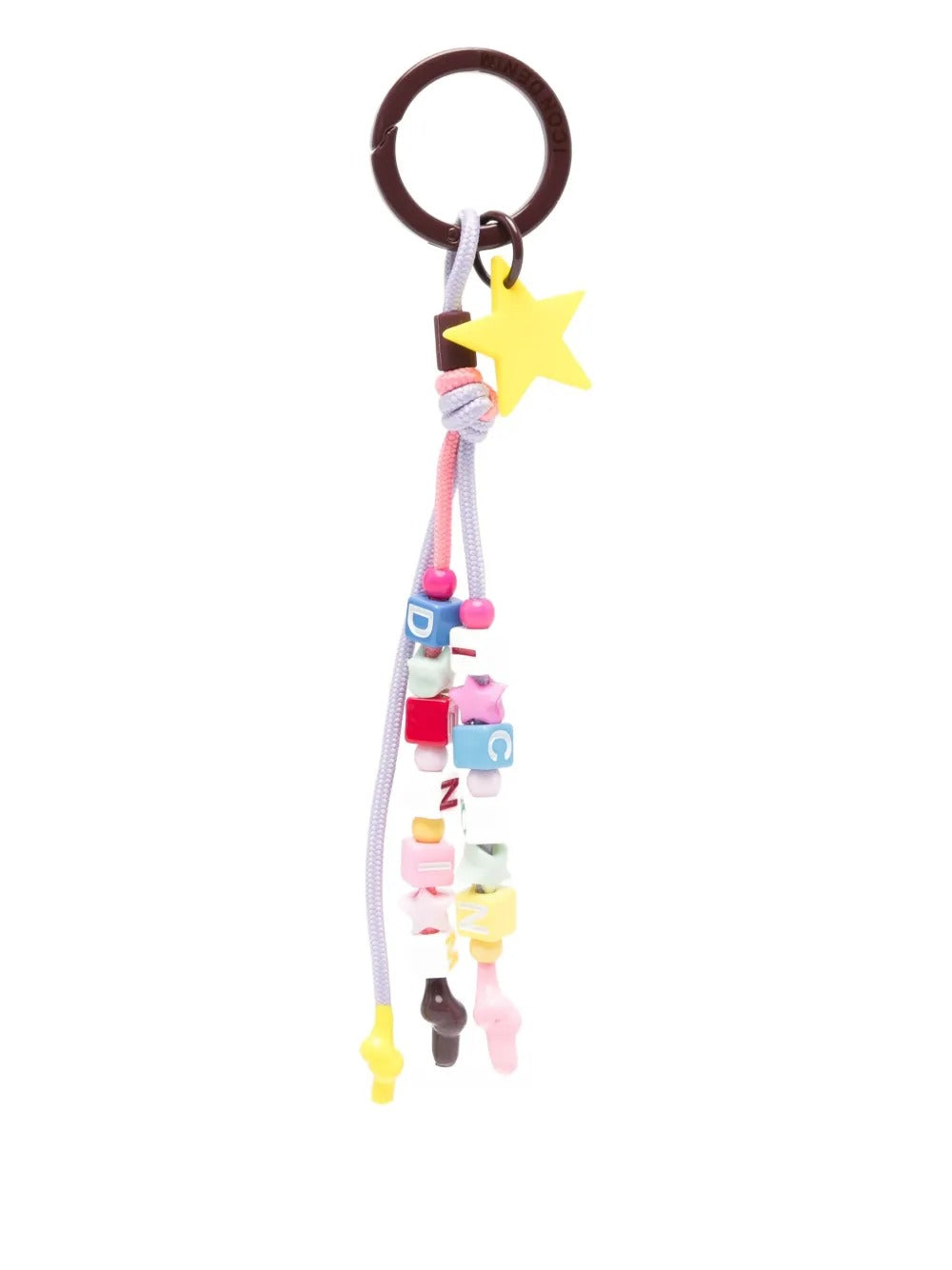 Star-shaped Beaded Keyring-ICON DENIM-Verso