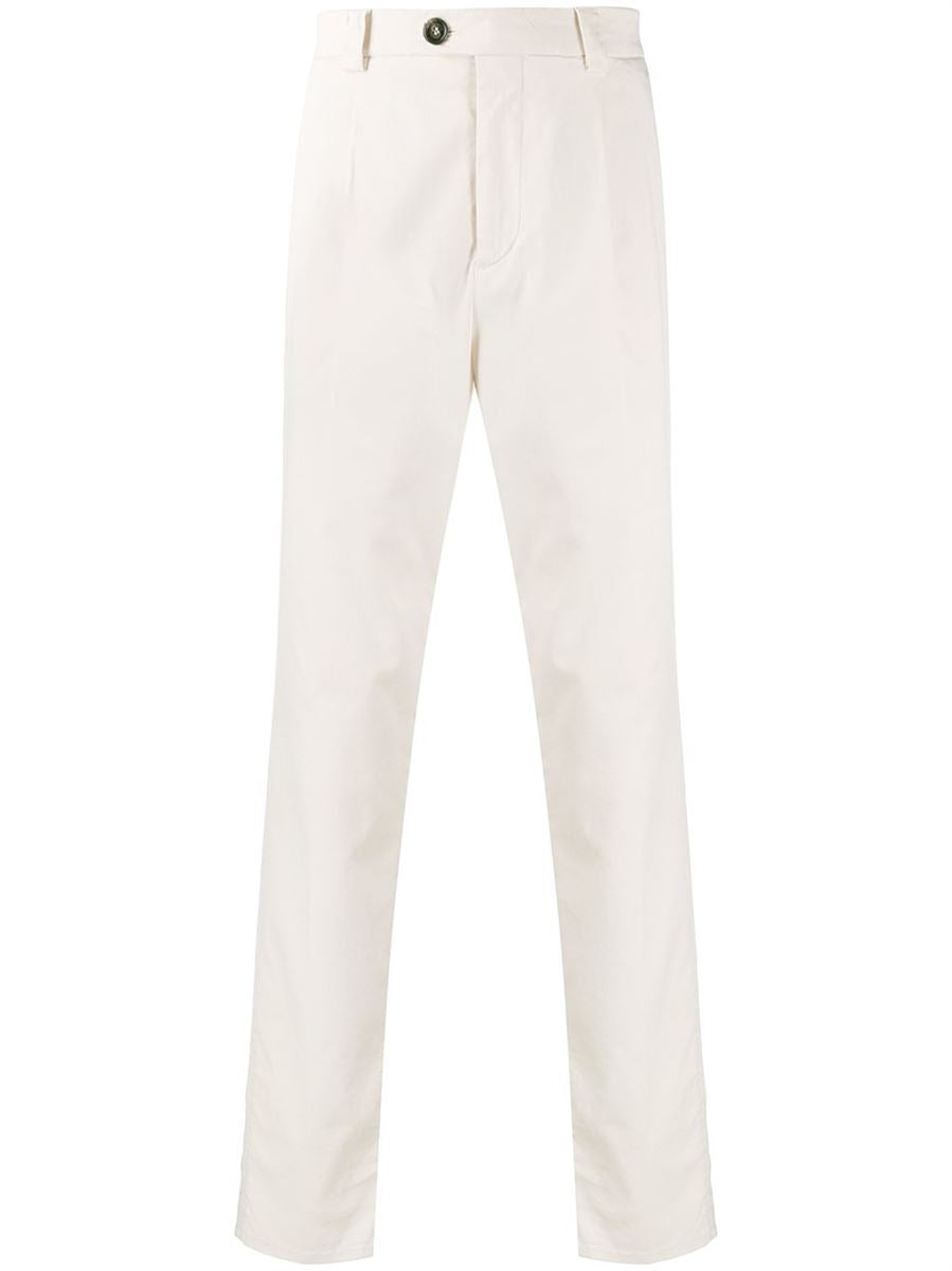 STRAIGHT-LEG TROUSERS-BRUNELLO CUCINELLI-Verso