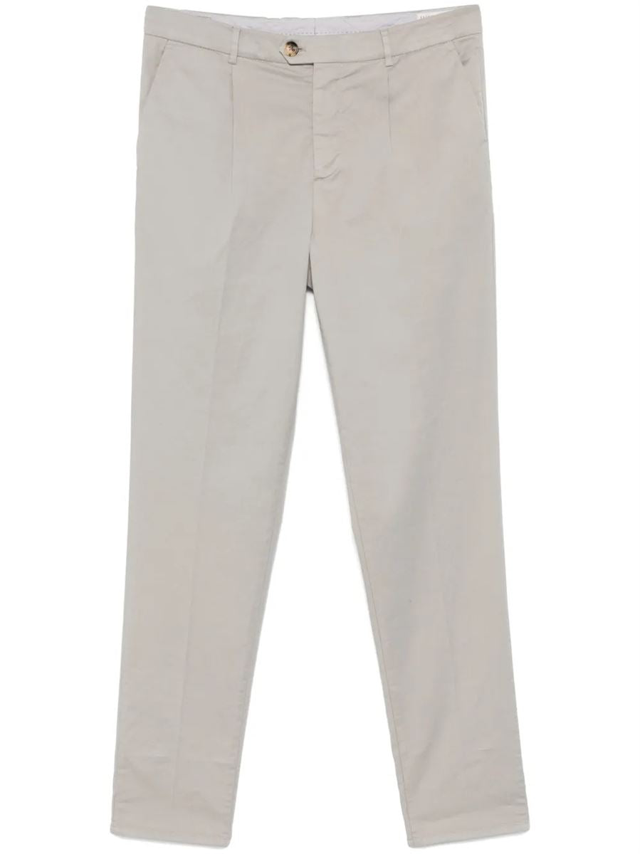 Straight-leg trousers-BRUNELLO CUCINELLI-Verso