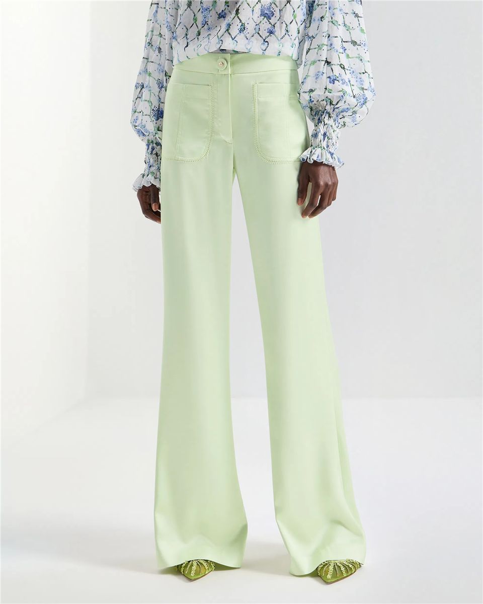 Straight-leg trousers with pockets-GENNY-Verso