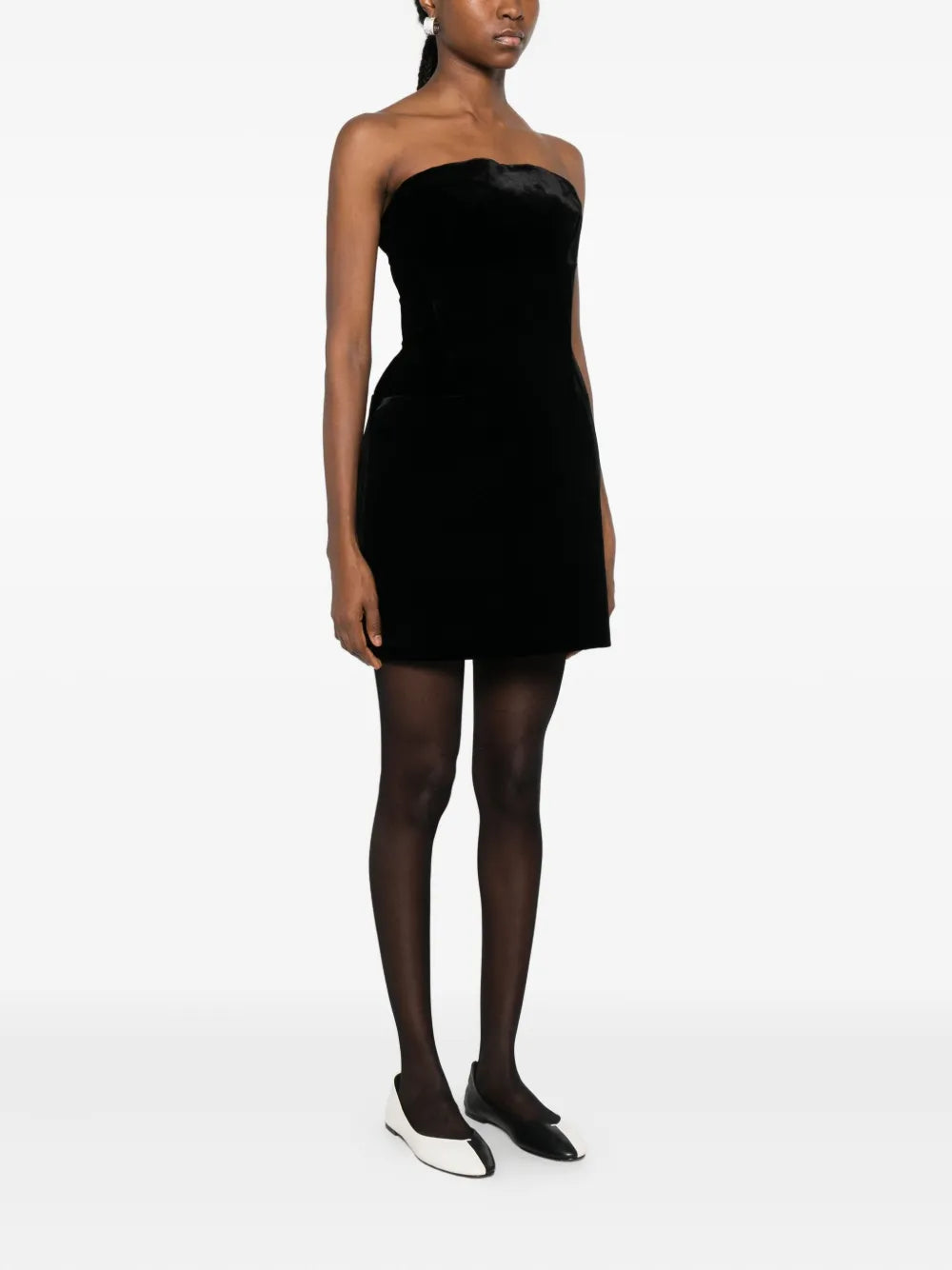 Strapless mini dress-ERMANNO SCERVINO-Verso