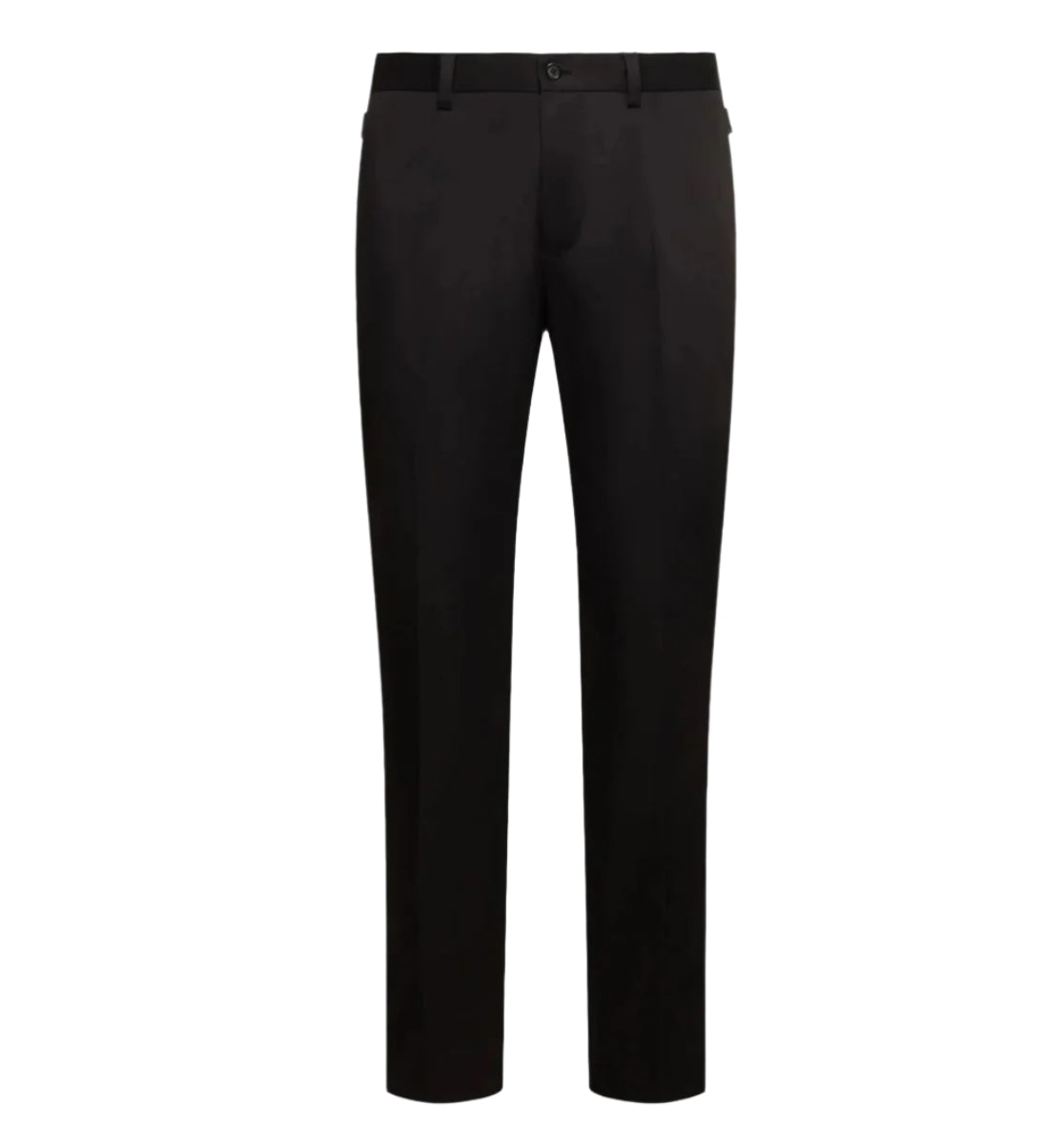 STRECH GABARDINE TROUSERS-DOLCE & GABBANA-Verso
