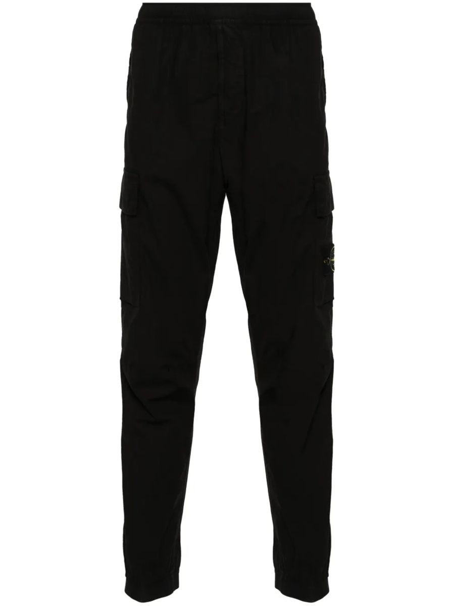 Stretch cotton tela 'paracadute'-STONE ISLAND-Verso