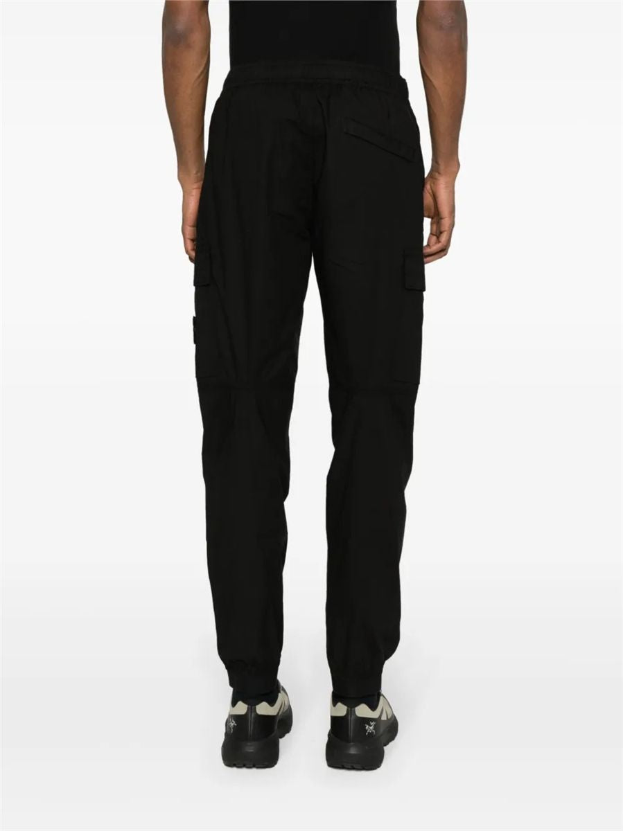 Stretch cotton tela 'paracadute'-STONE ISLAND-Verso
