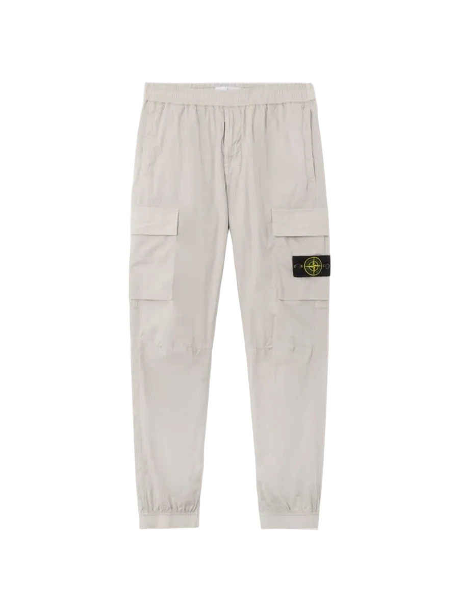 Stretch cotton tela 'paracadute'-STONE ISLAND-Verso