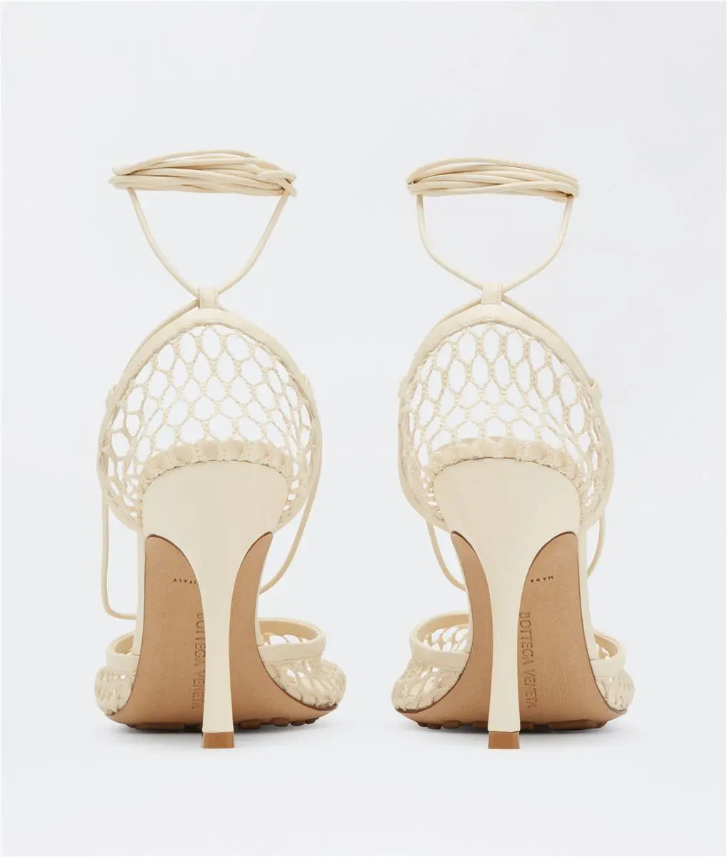 STRETCH LACE-UP SANDAL BOTTEGA VENETA