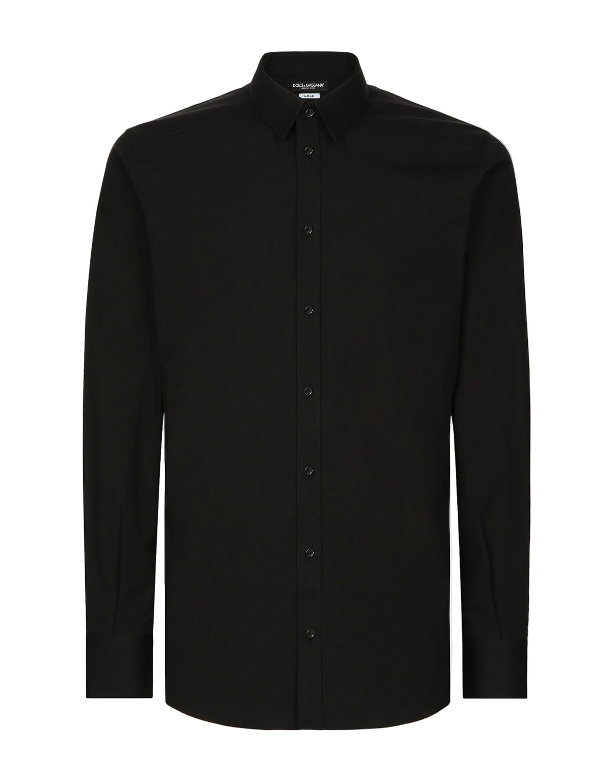 Stretch Poplin Gold-Fit Shirt-DOLCE&GABBANA-312460-39-Verso