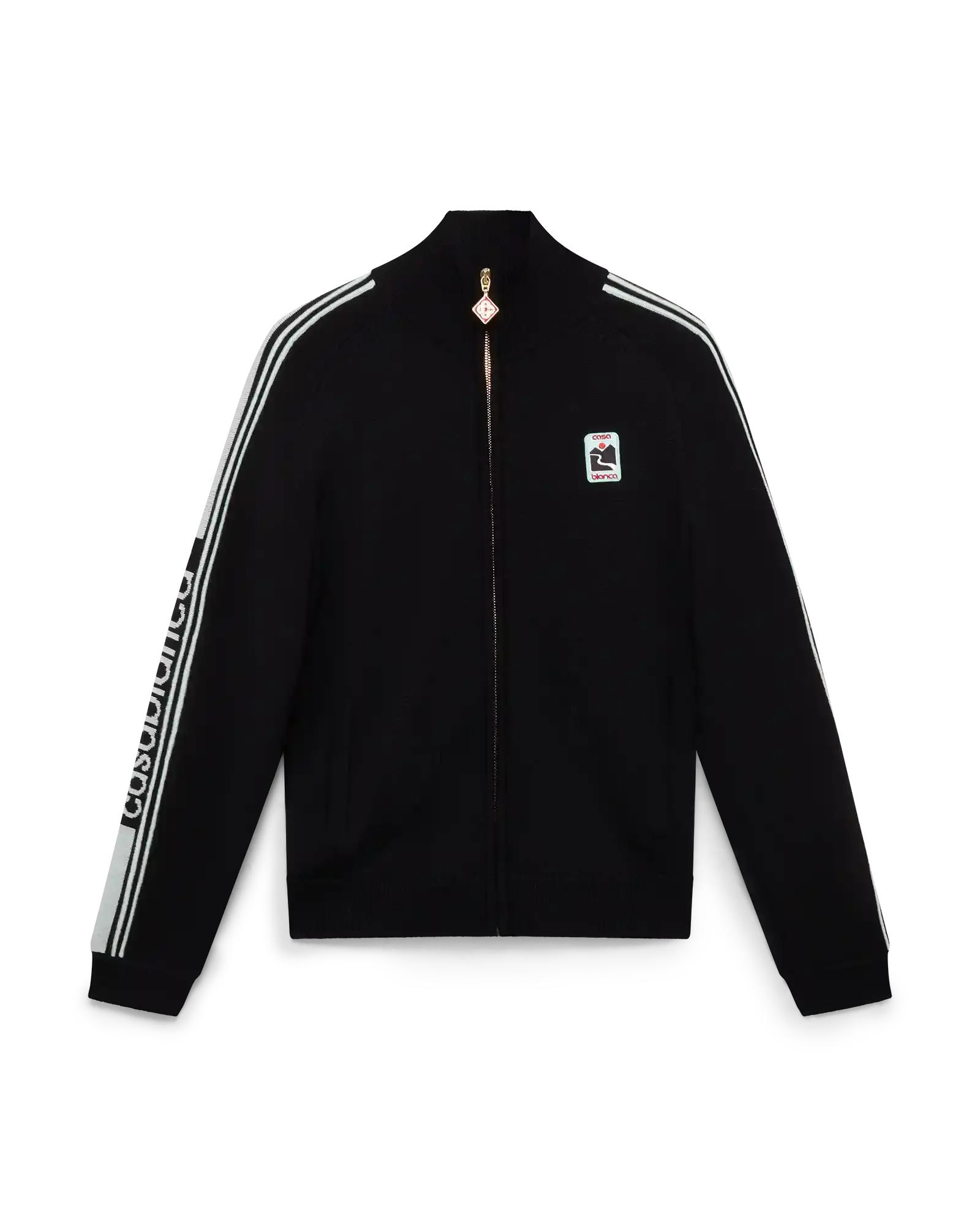 Stripe-detail Sweatshirt-CASABLANCA-Verso