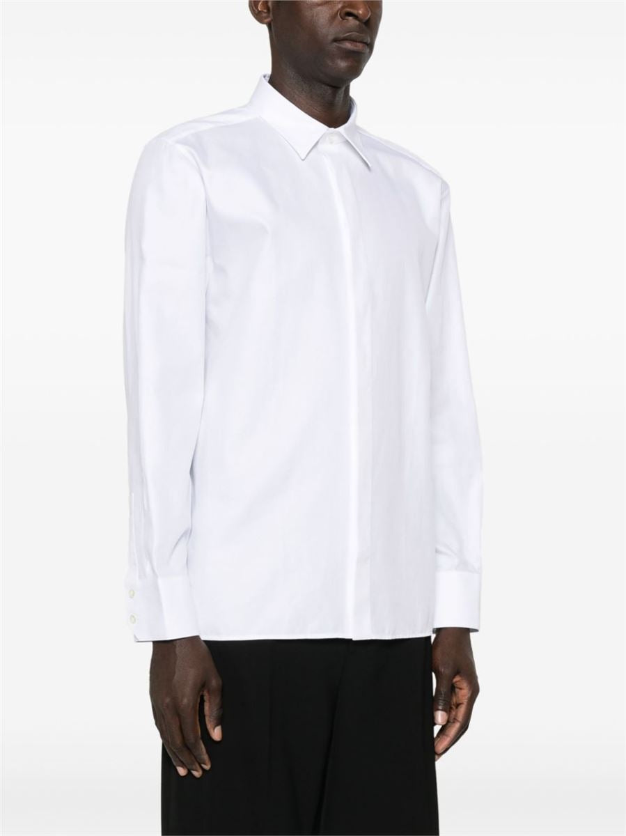 STRIPE-JACQUARD SHIRT SAINT LAURENT