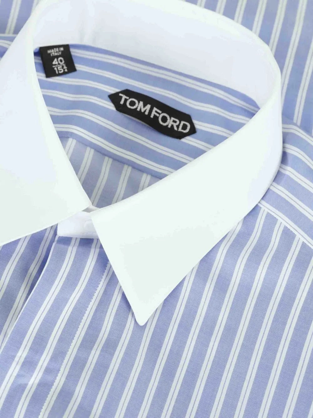 Striped button shirt-TOM FORD-Verso