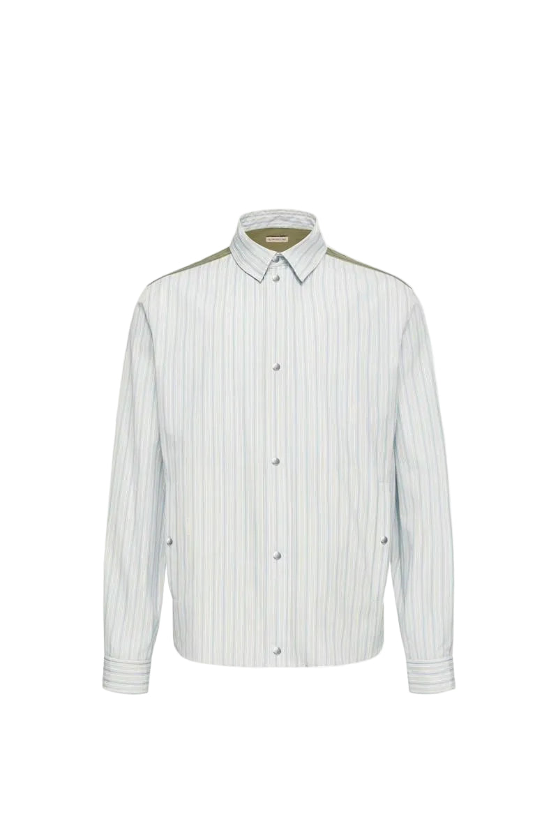 Striped Cotton Poplin Shirt-MONCLER-308807-S-Verso