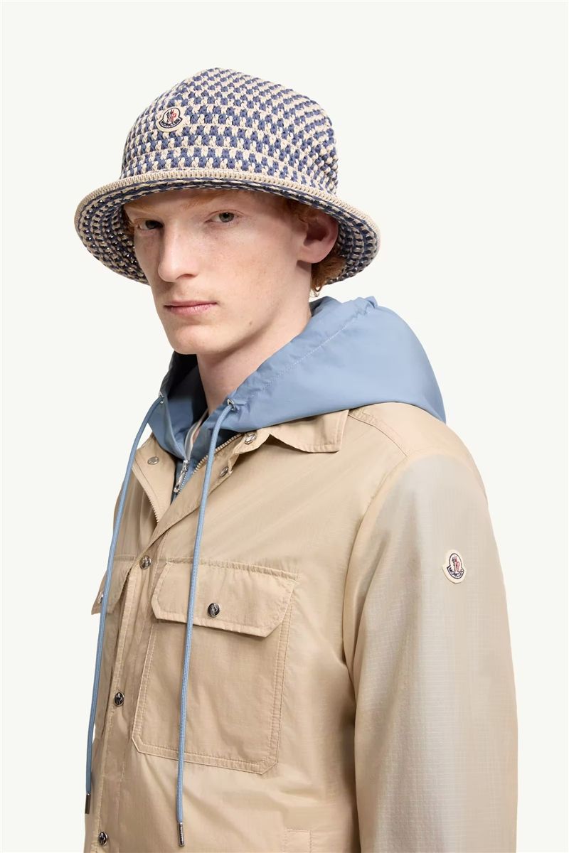 Striped cotton poplin shirt-MONCLER-Verso