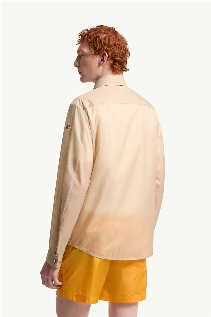 Striped cotton poplin shirt-MONCLER-Verso