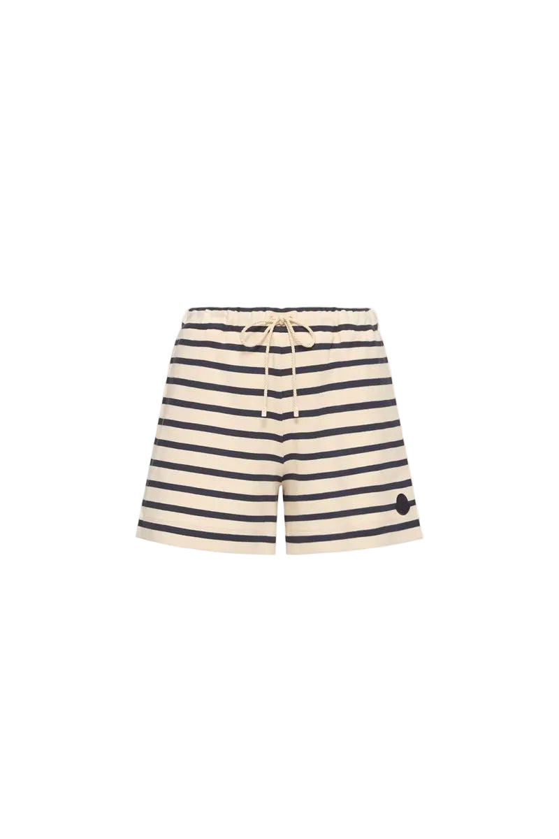 Striped cotton shorts-MONCLER-307071-XS-Verso