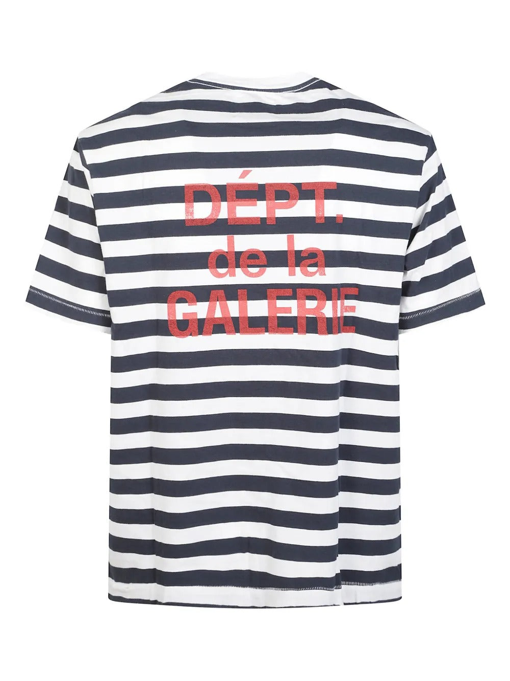 Striped Crew-neck T-shirt-GALLERY DEPT.-Verso