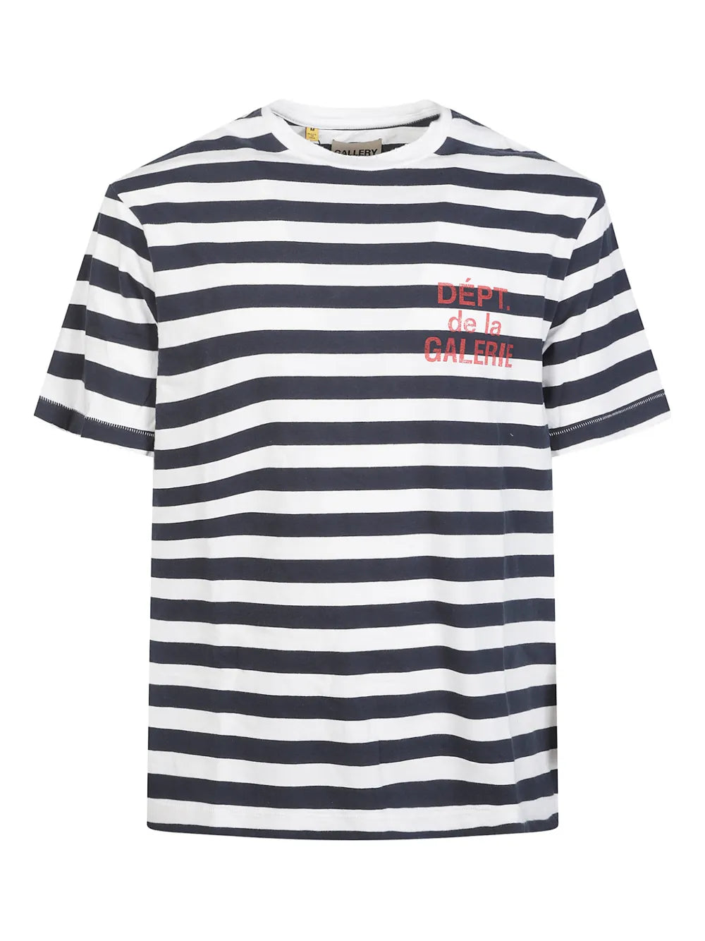 Striped crew-neck t-shirt-GALLERY DEPT.-Verso