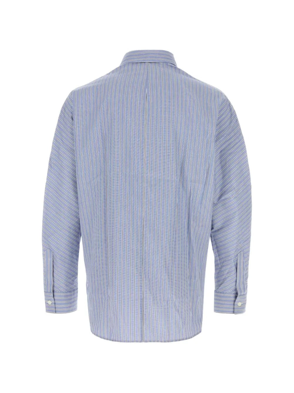 Striped embroidered-logo shirt-GIVENCHY-Verso