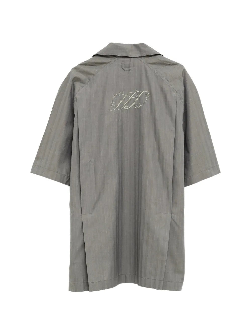 Striped embroidered shirt-JACQUEMUS-Verso