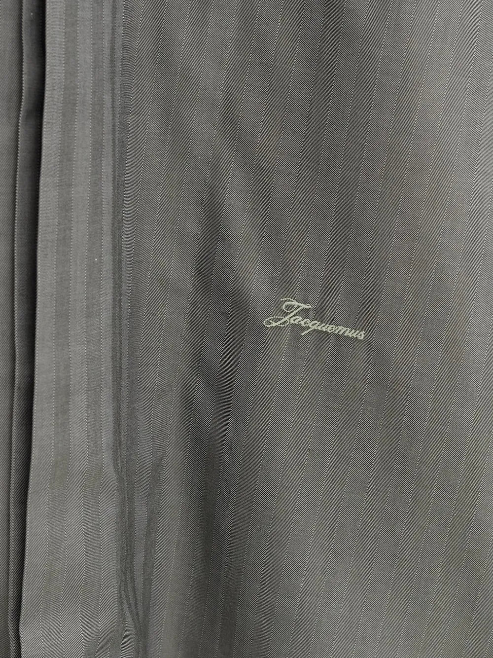 Striped embroidered shirt-JACQUEMUS-Verso