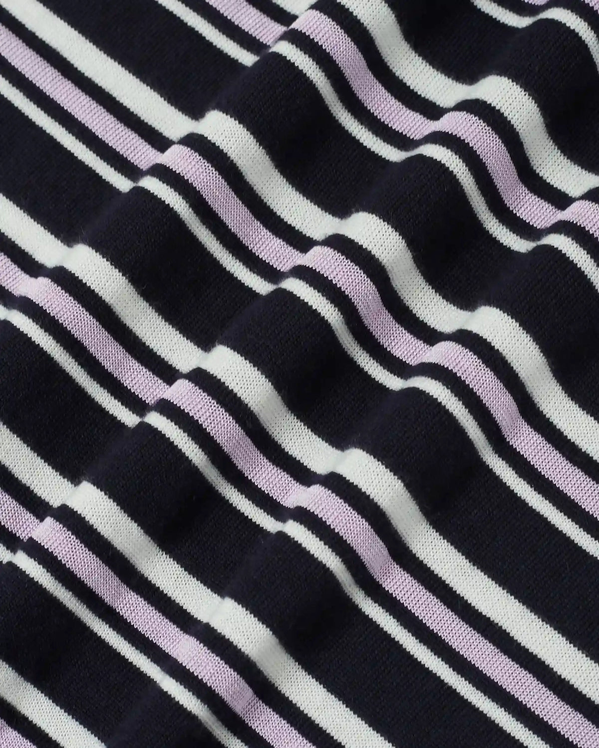Striped knitwear longsleeve polo-DRÔLE DE MONSIEUR-Verso