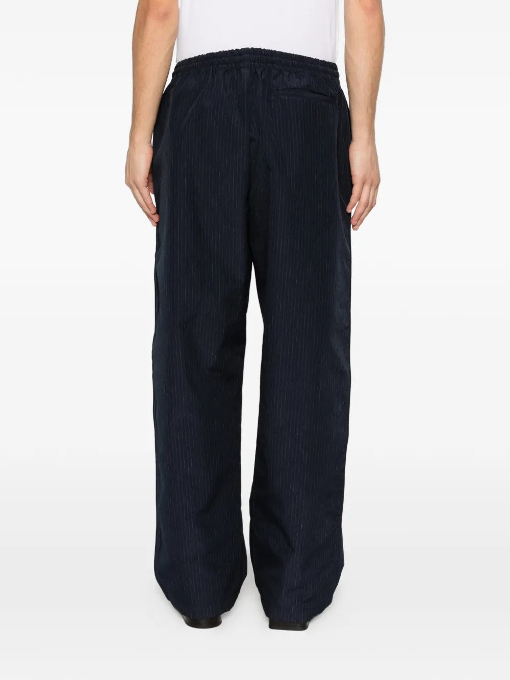 Striped-pattern trousers-WILLY CHAVARRIA-Verso