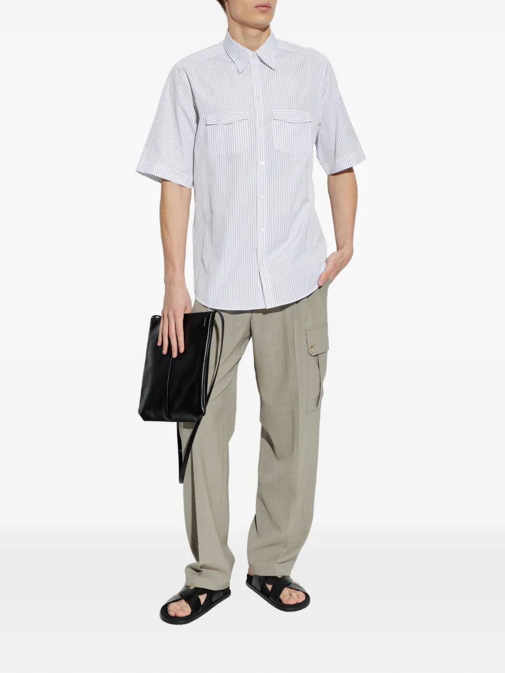 Dolce & gabbana striped pocket shirt-DOLCE&GABBANA-Verso