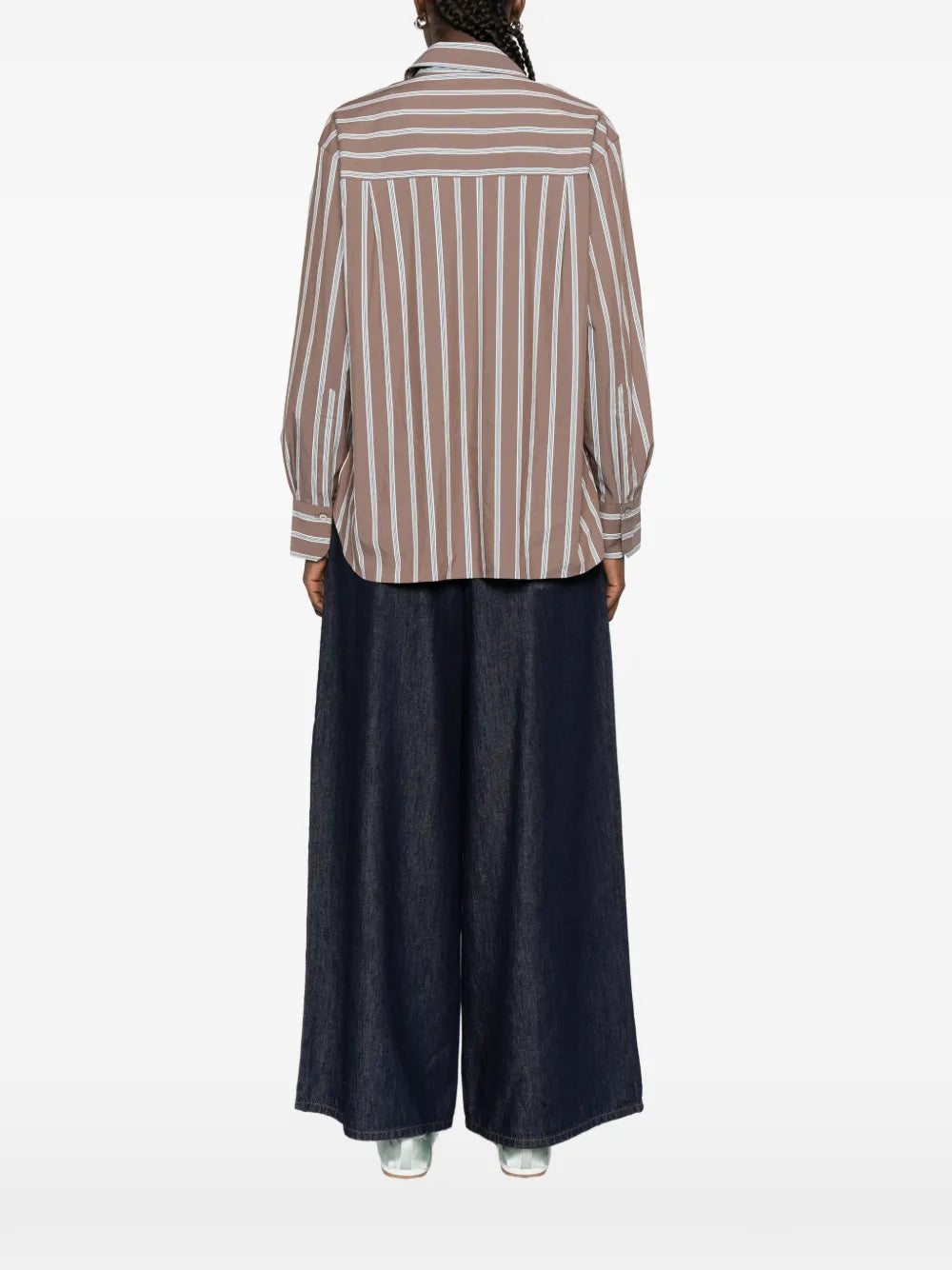 Striped pocket shirt-VINCE-Verso